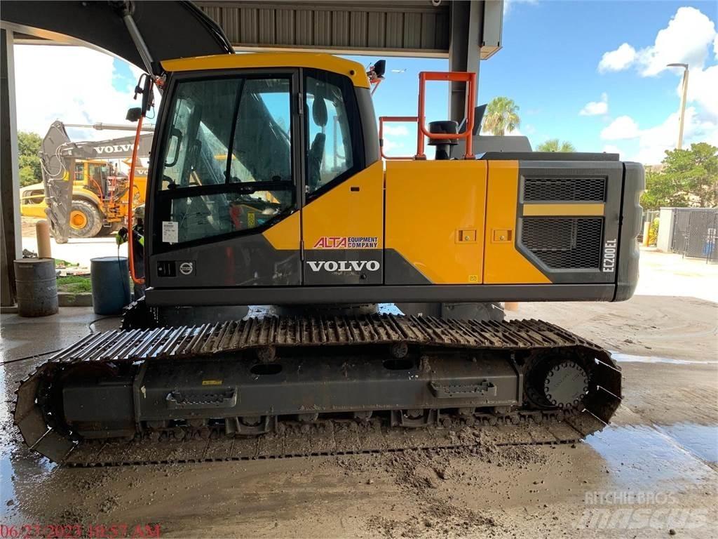 Volvo EC200EL Kāpurķēžu ekskavatori