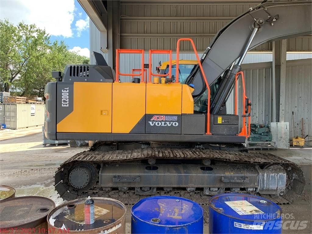 Volvo EC200EL Kāpurķēžu ekskavatori