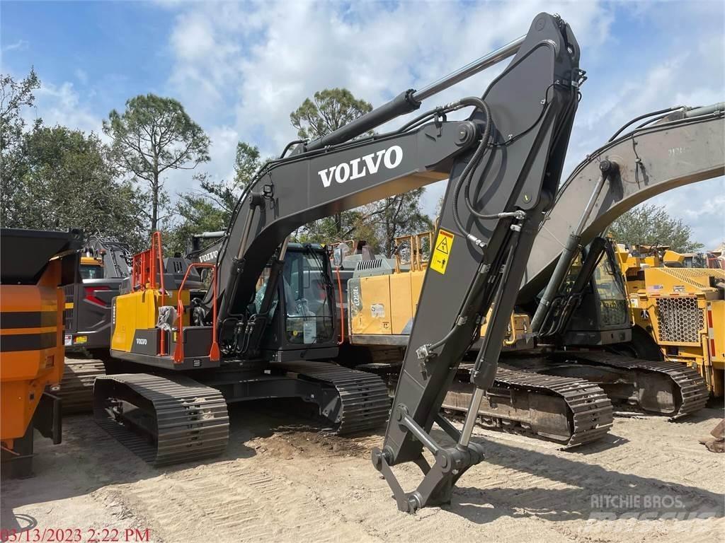 Volvo EC200EL Kāpurķēžu ekskavatori