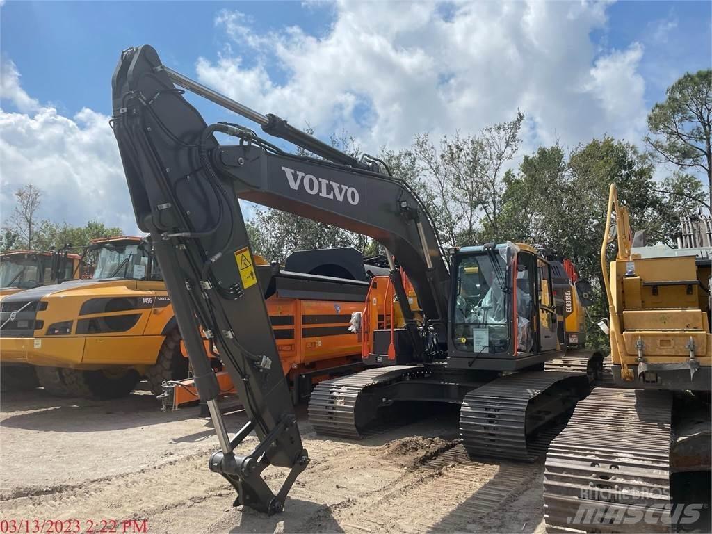Volvo EC200EL Kāpurķēžu ekskavatori