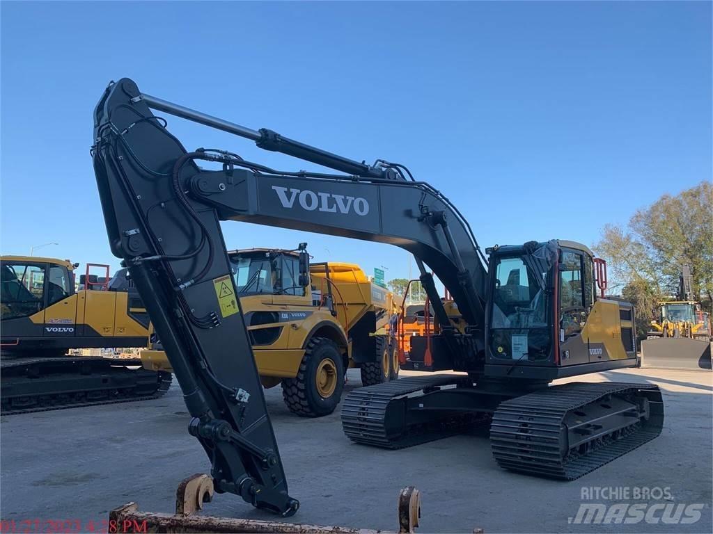 Volvo EC200EL Kāpurķēžu ekskavatori