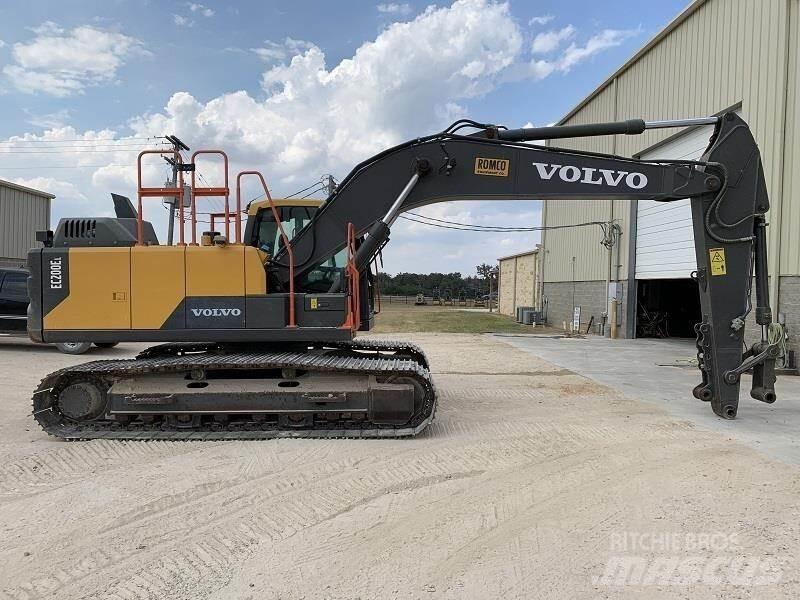 Volvo EC200EL Kāpurķēžu ekskavatori