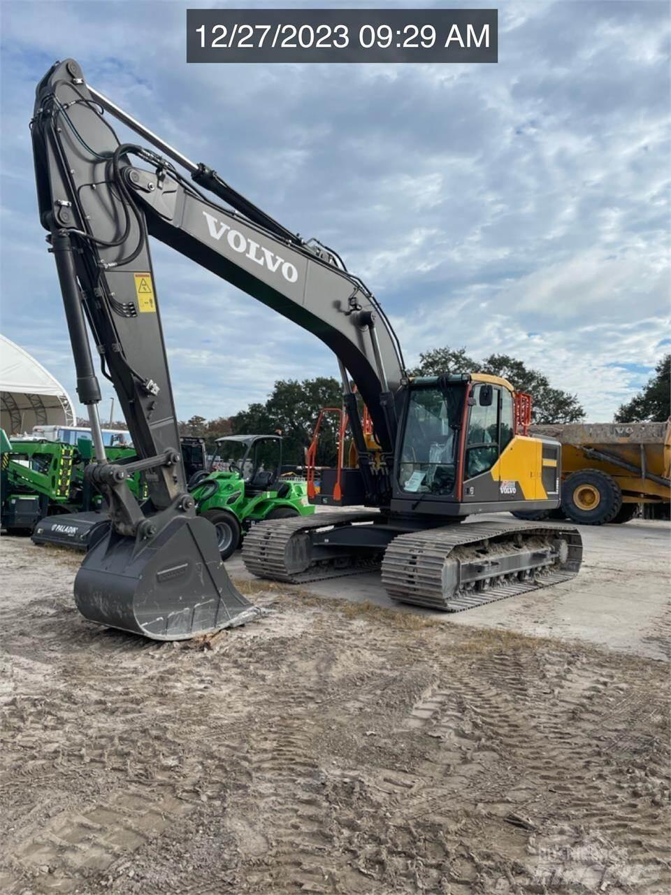 Volvo EC200EL Kāpurķēžu ekskavatori