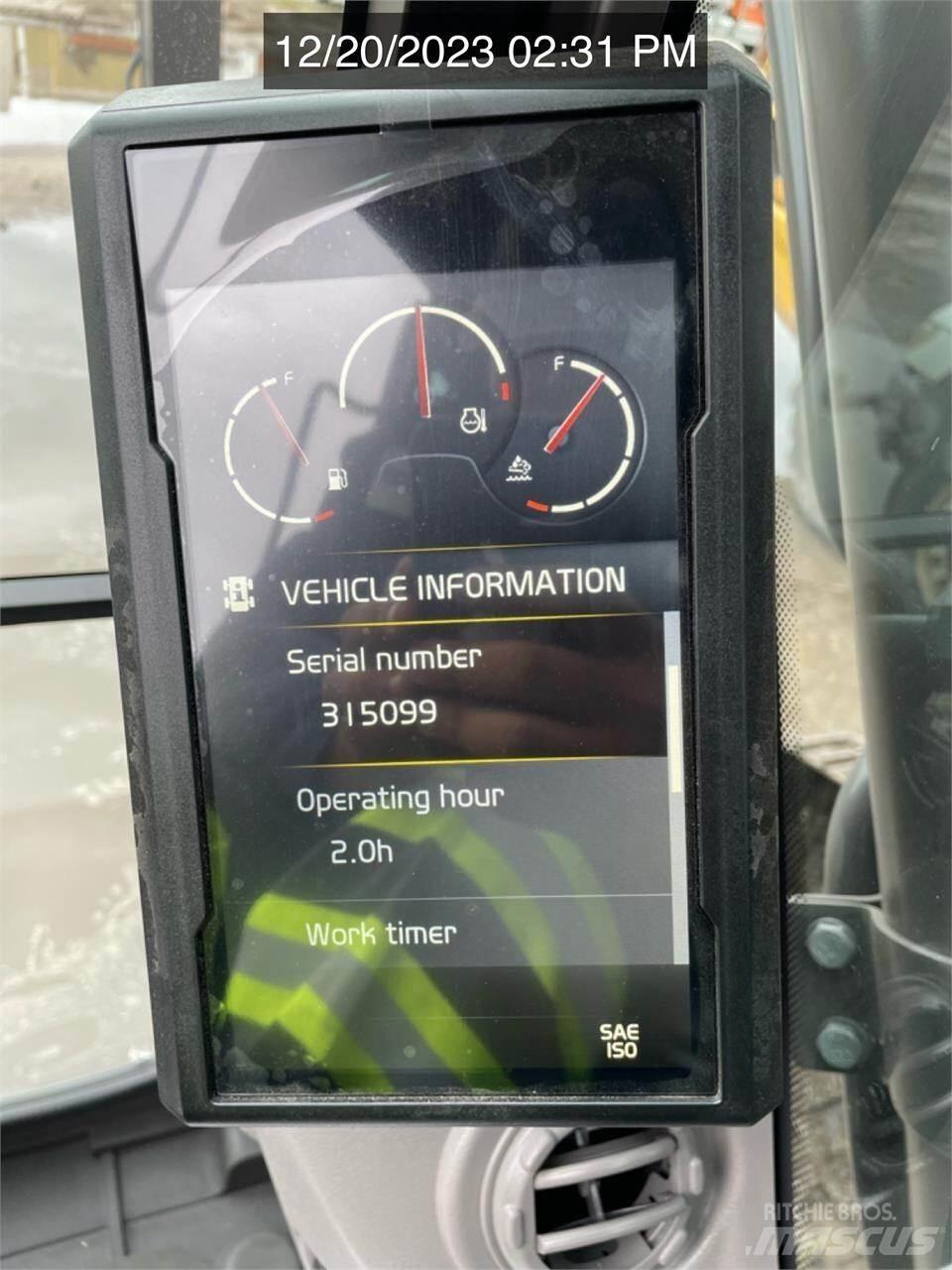 Volvo EC200EL Kāpurķēžu ekskavatori