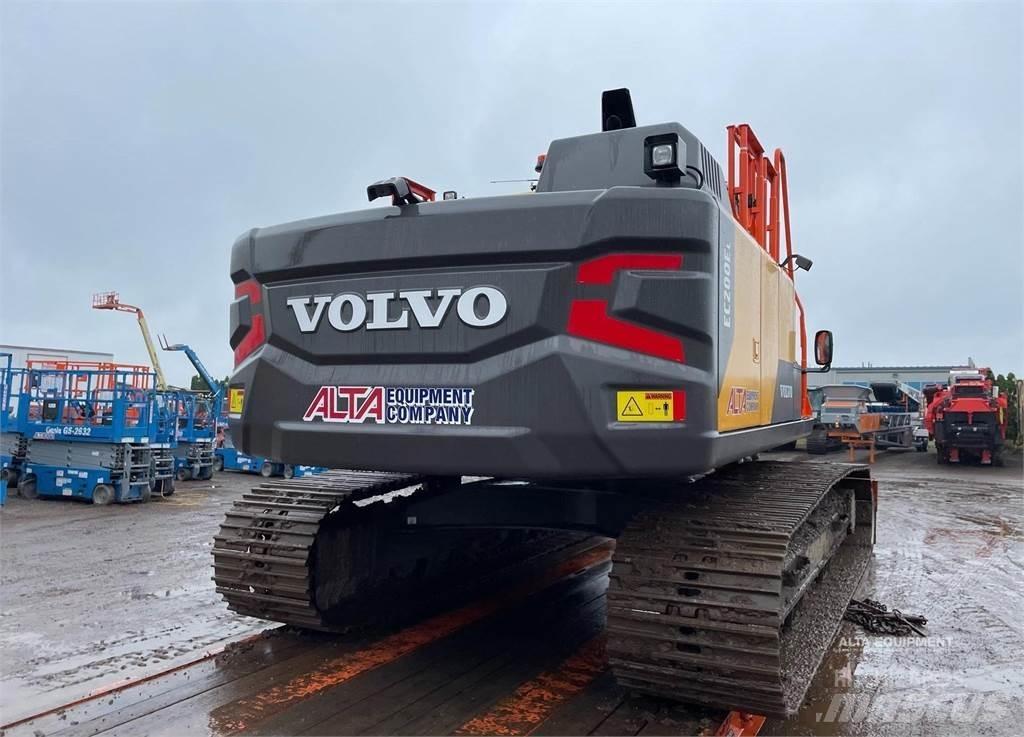 Volvo EC200EL Kāpurķēžu ekskavatori