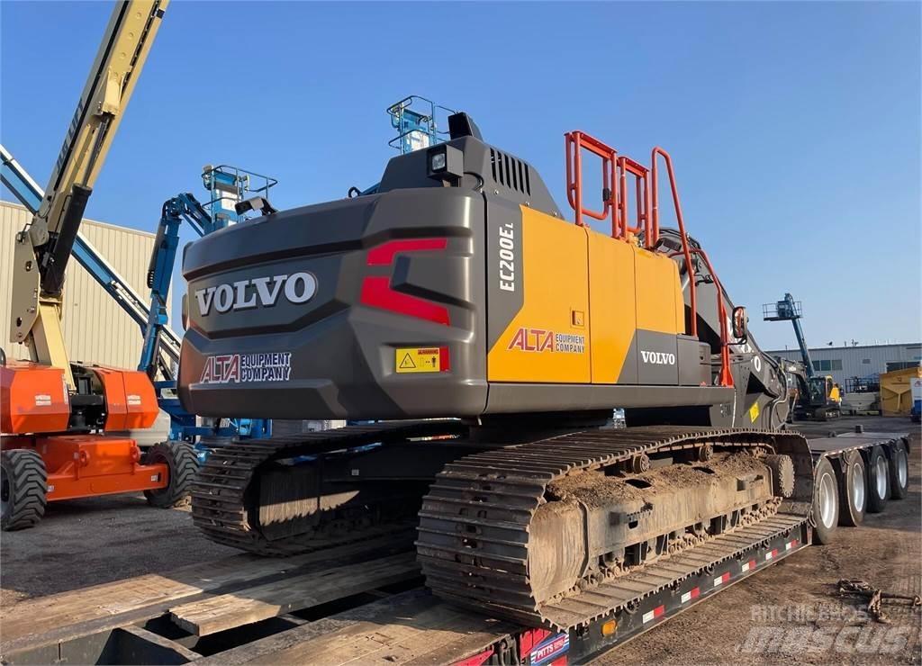 Volvo EC200EL Kāpurķēžu ekskavatori
