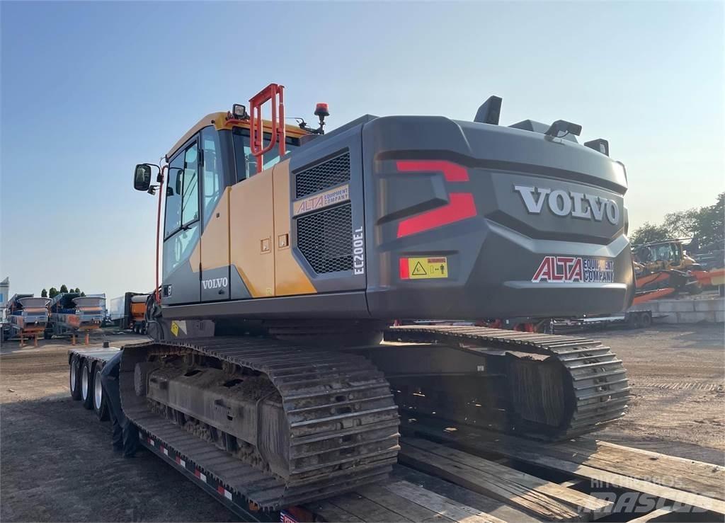 Volvo EC200EL Kāpurķēžu ekskavatori
