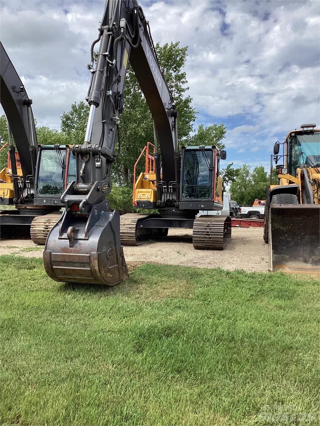 Volvo EC220EL Kāpurķēžu ekskavatori