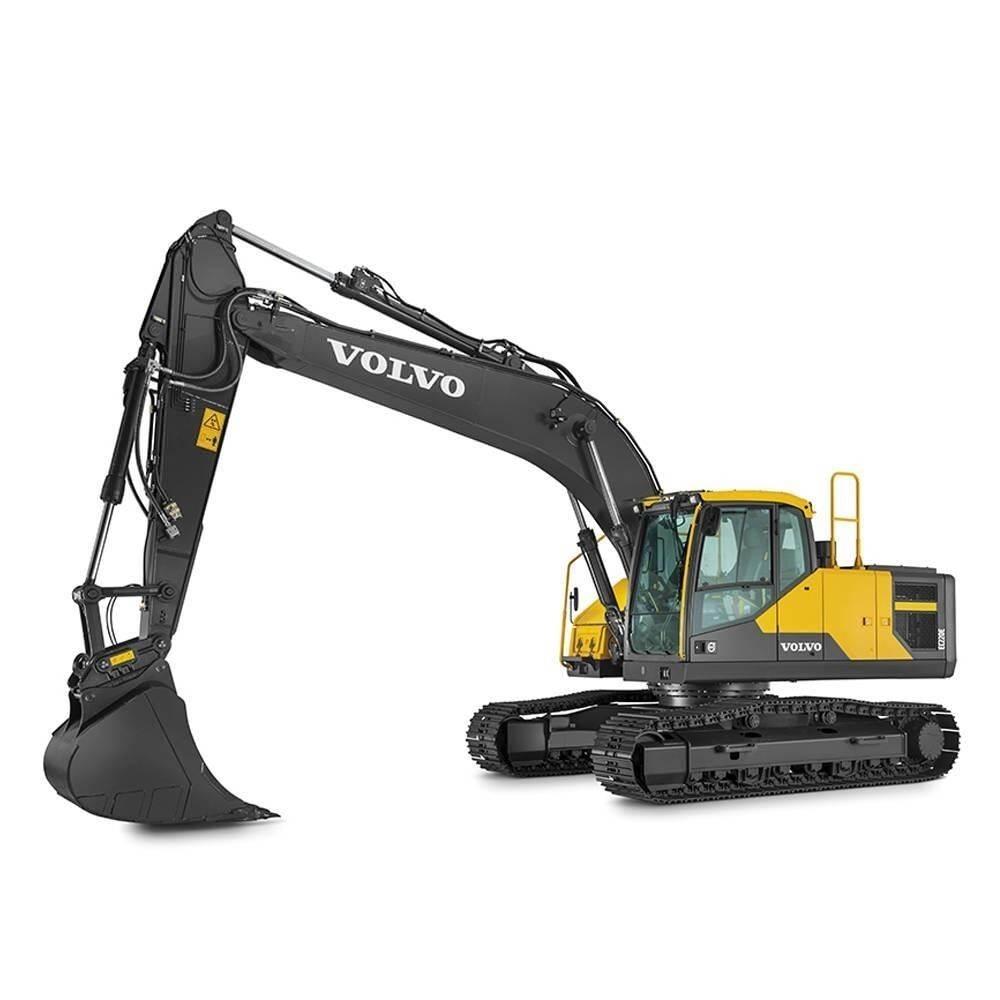 Volvo EC220EL Kāpurķēžu ekskavatori