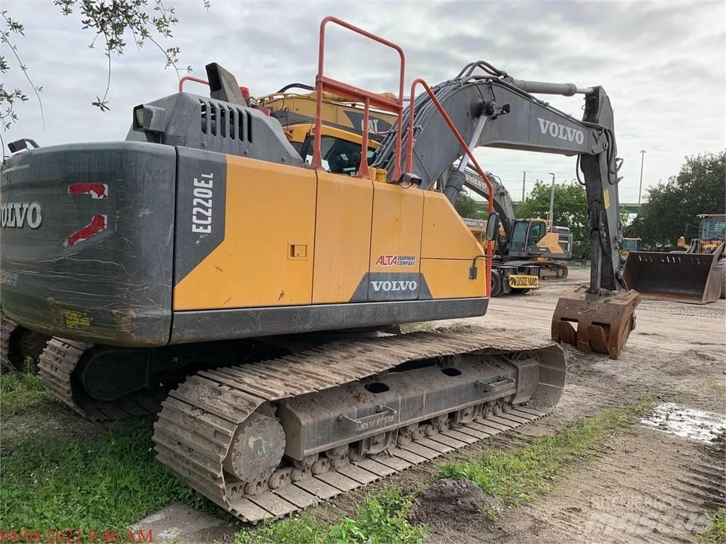 Volvo EC220EL Kāpurķēžu ekskavatori