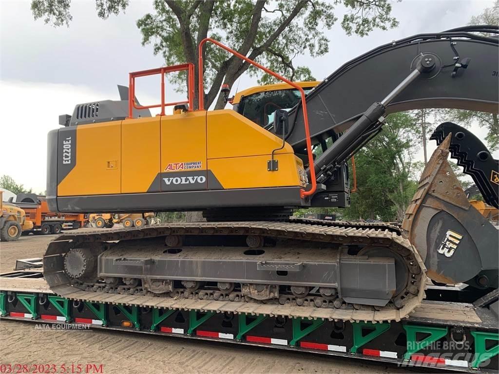 Volvo EC220EL Kāpurķēžu ekskavatori
