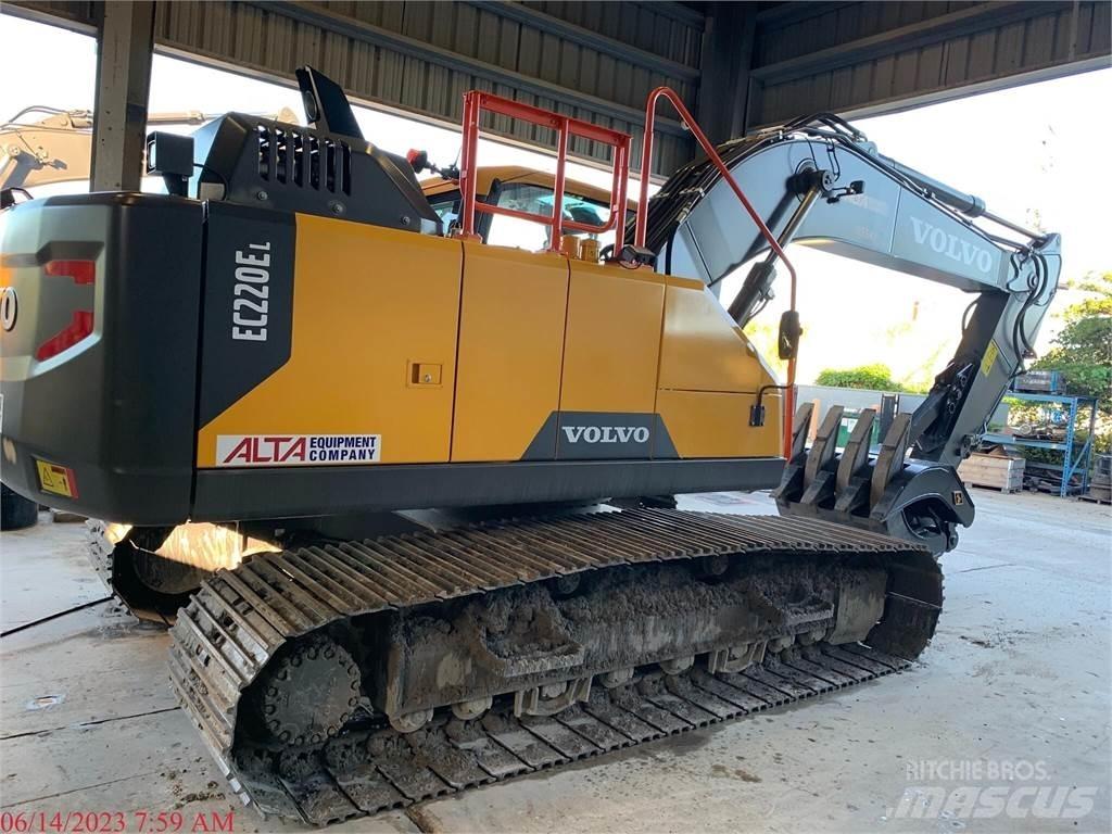 Volvo EC220EL Kāpurķēžu ekskavatori