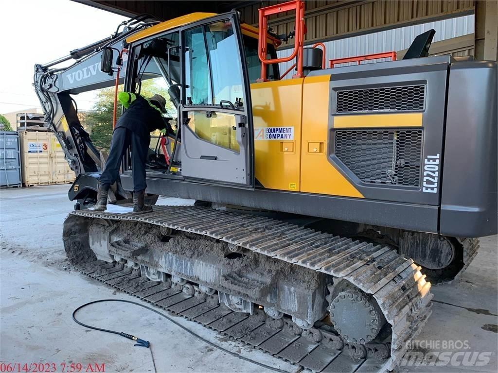 Volvo EC220EL Kāpurķēžu ekskavatori