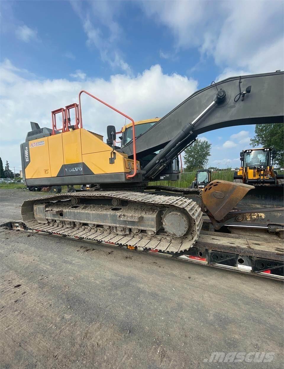 Volvo EC250E LR Kāpurķēžu ekskavatori
