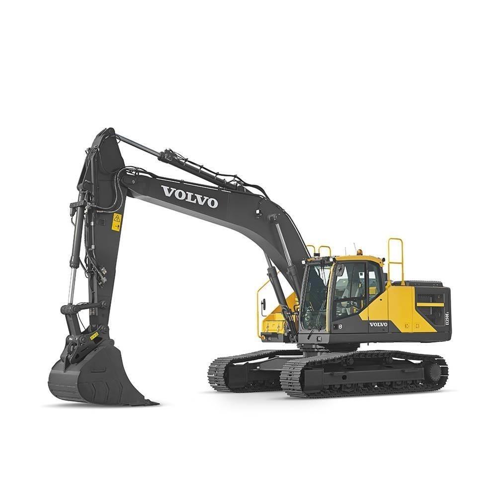 Volvo EC250EL Kāpurķēžu ekskavatori