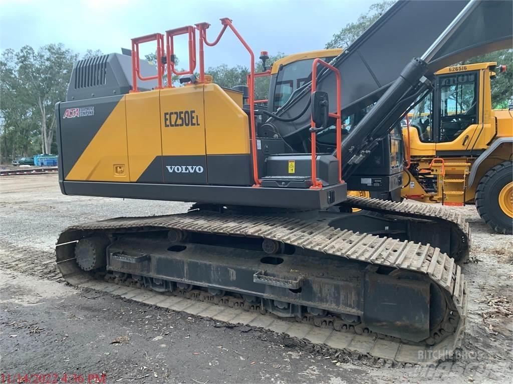 Volvo EC250EL Kāpurķēžu ekskavatori