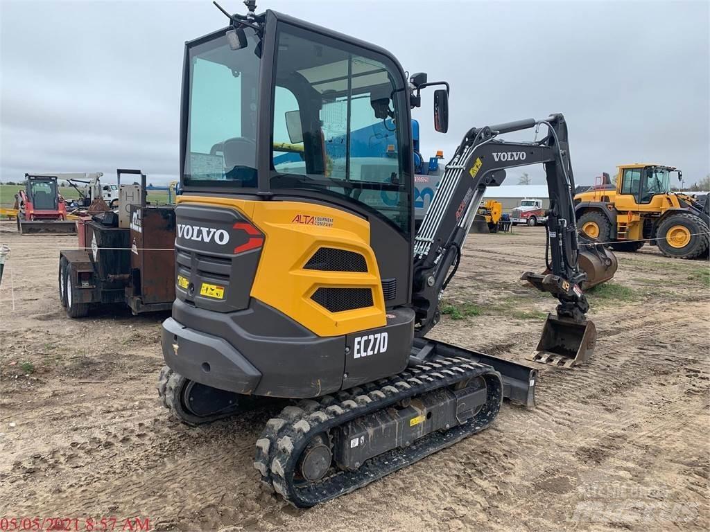Volvo EC27D Mini ekskavatori < 7 t