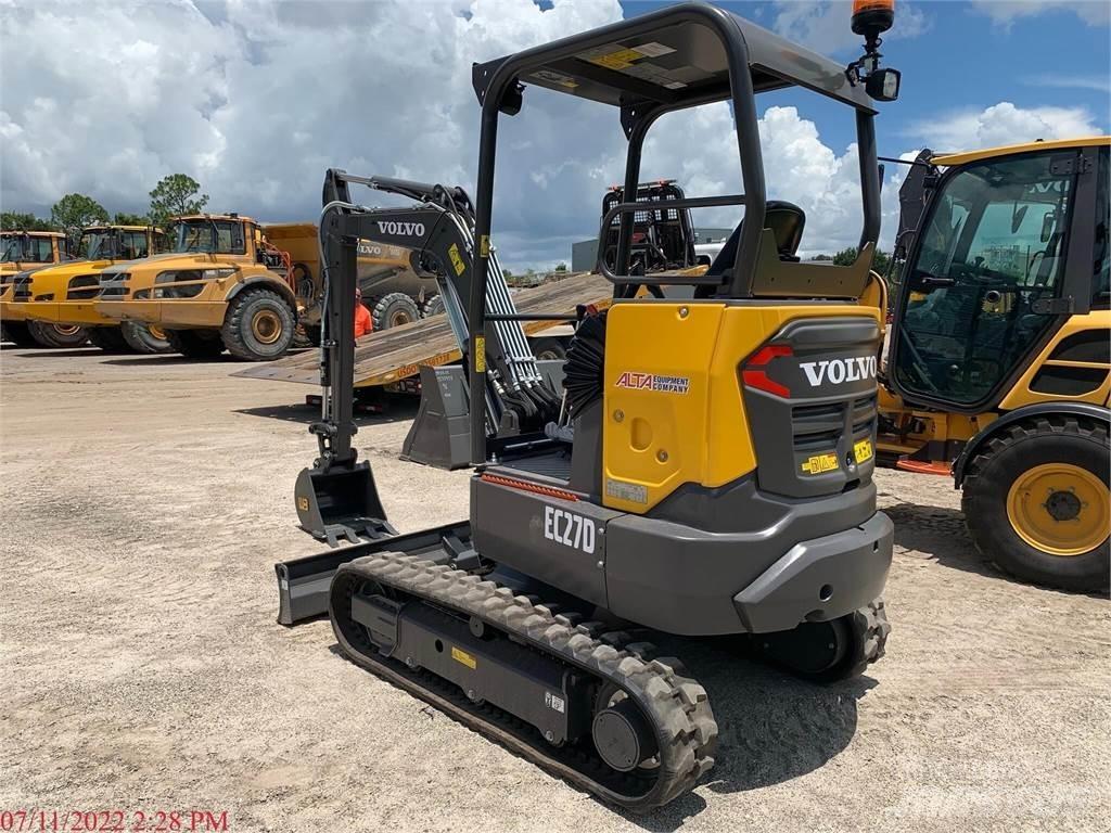 Volvo EC27D Mini ekskavatori < 7 t