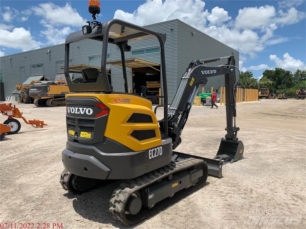 Volvo EC27D Mini ekskavatori < 7 t
