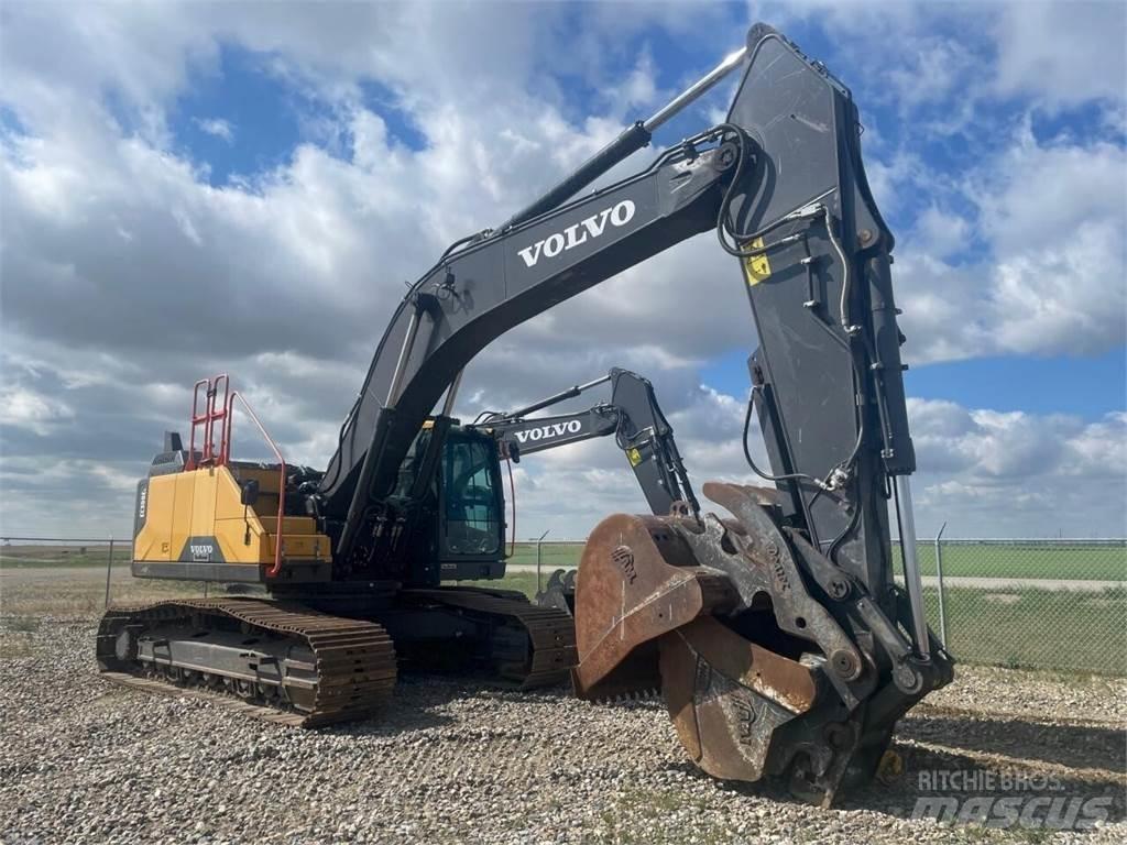 Volvo EC300EL Kāpurķēžu ekskavatori