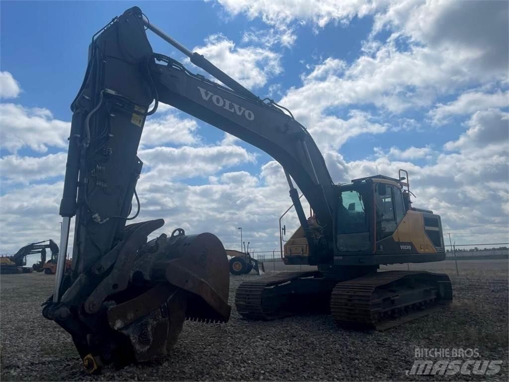 Volvo EC300EL Kāpurķēžu ekskavatori