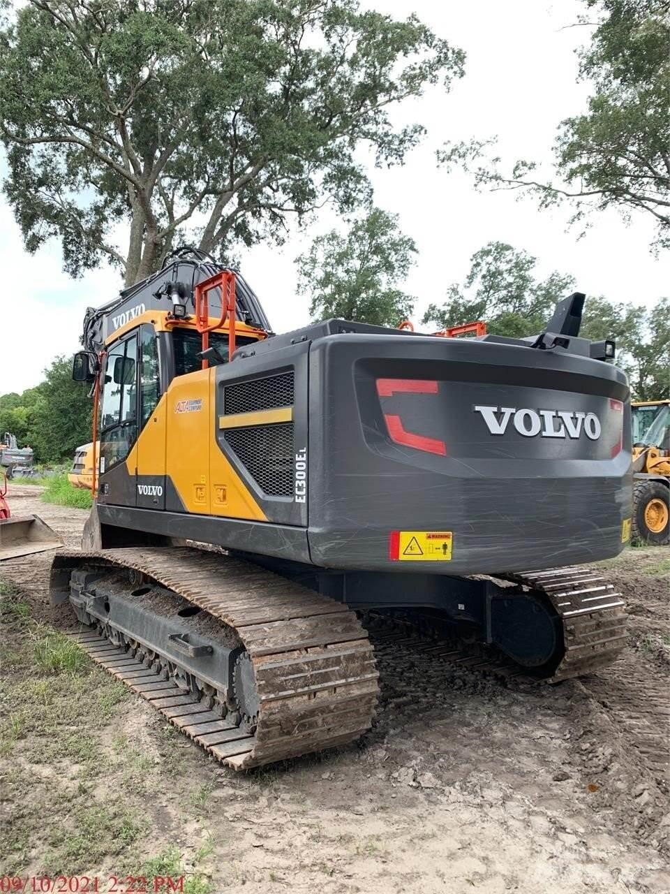 Volvo EC300EL Kāpurķēžu ekskavatori