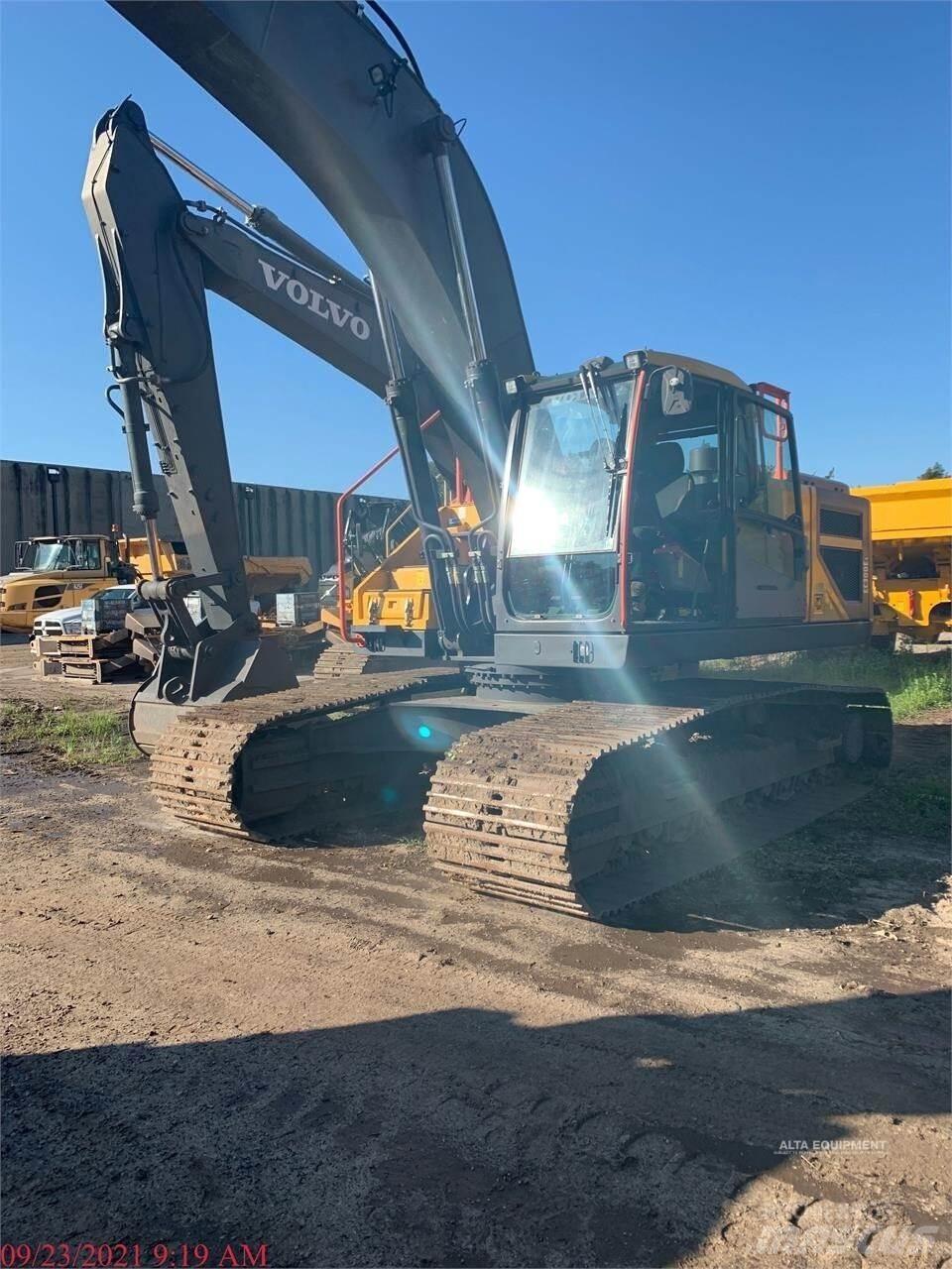 Volvo EC300EL Kāpurķēžu ekskavatori