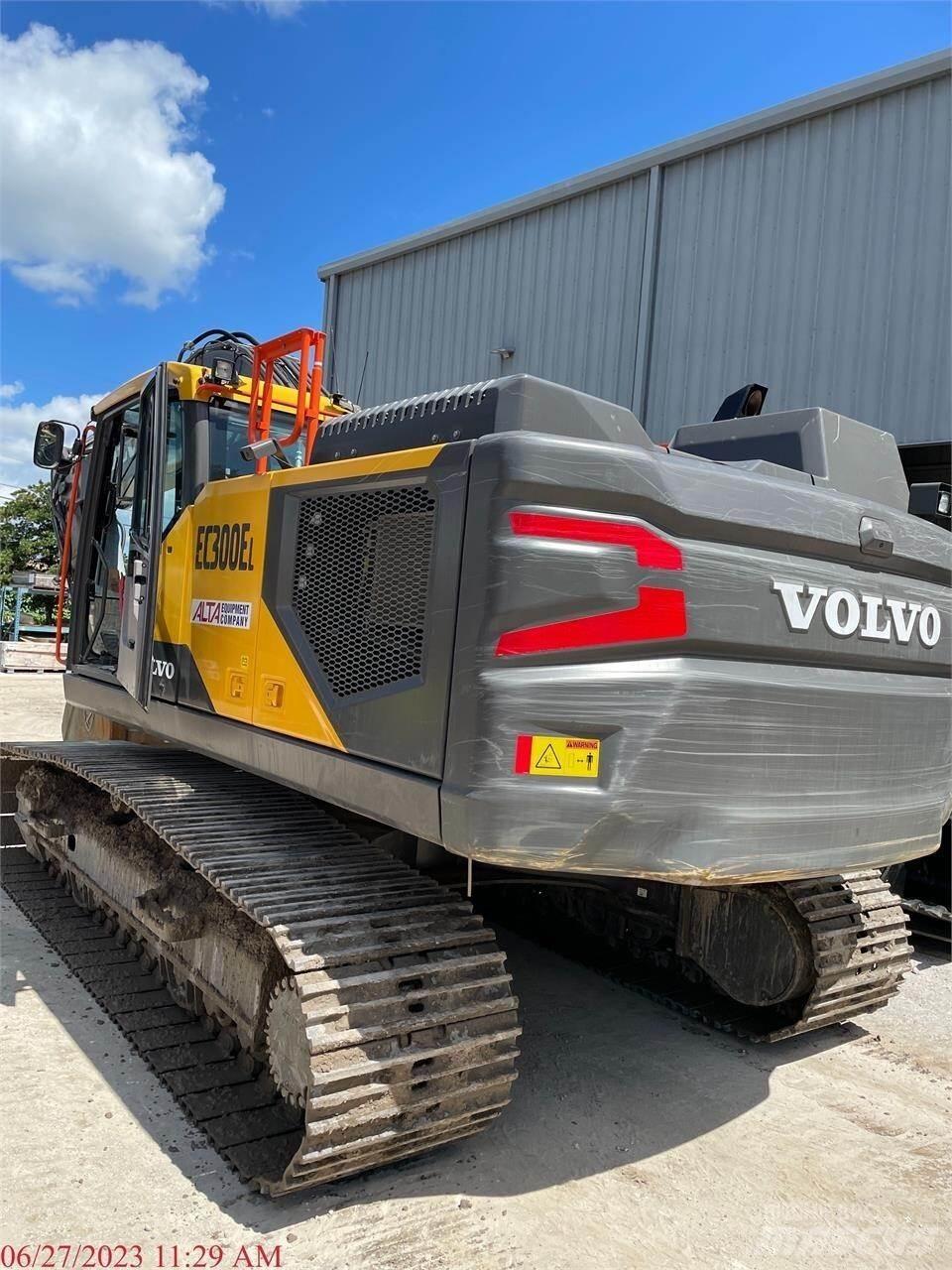 Volvo EC300EL Kāpurķēžu ekskavatori