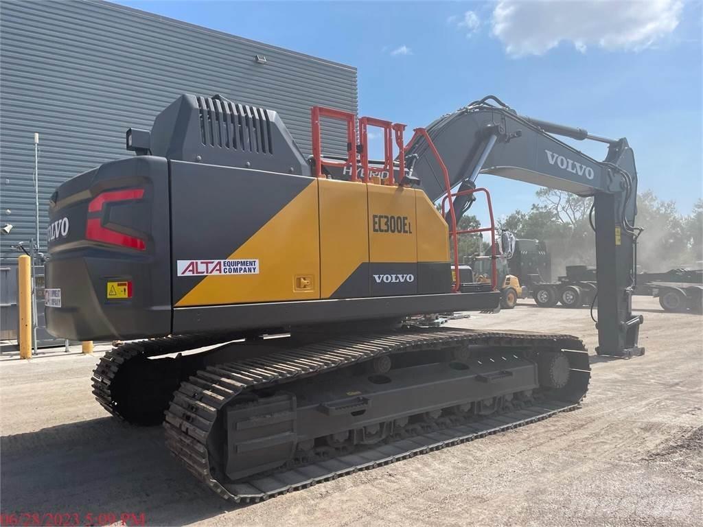 Volvo EC300EL Kāpurķēžu ekskavatori
