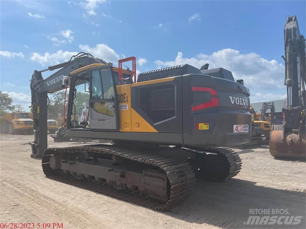 Volvo EC300EL Kāpurķēžu ekskavatori