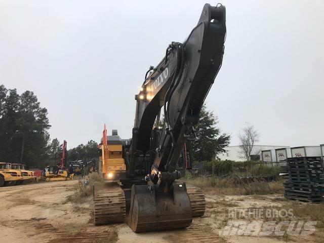 Volvo EC350EL Kāpurķēžu ekskavatori