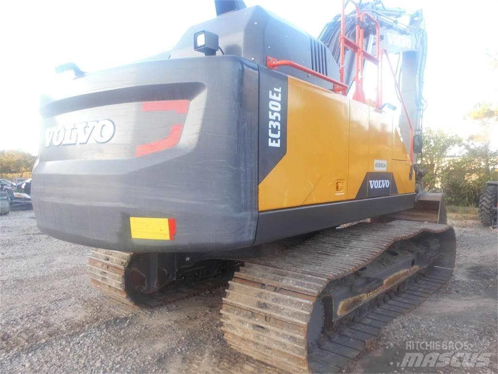 Volvo EC350EL Kāpurķēžu ekskavatori