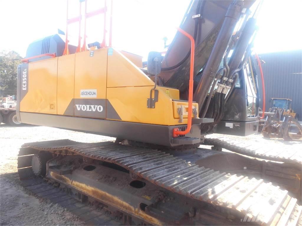 Volvo EC350EL Kāpurķēžu ekskavatori