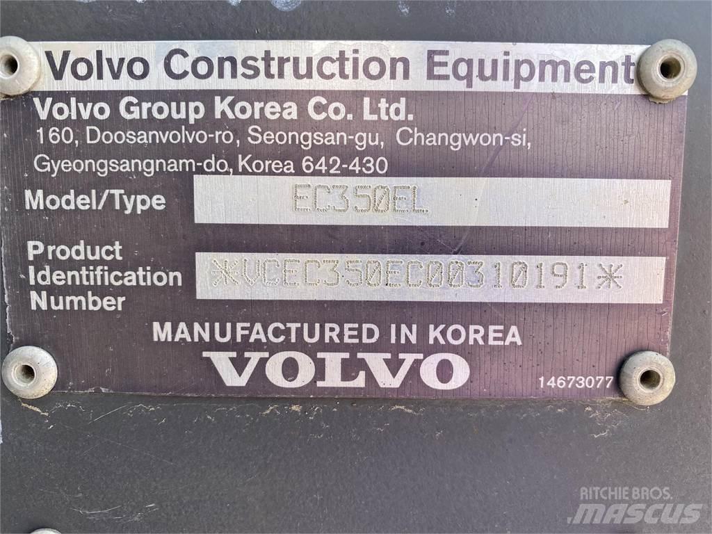 Volvo EC350EL Kāpurķēžu ekskavatori