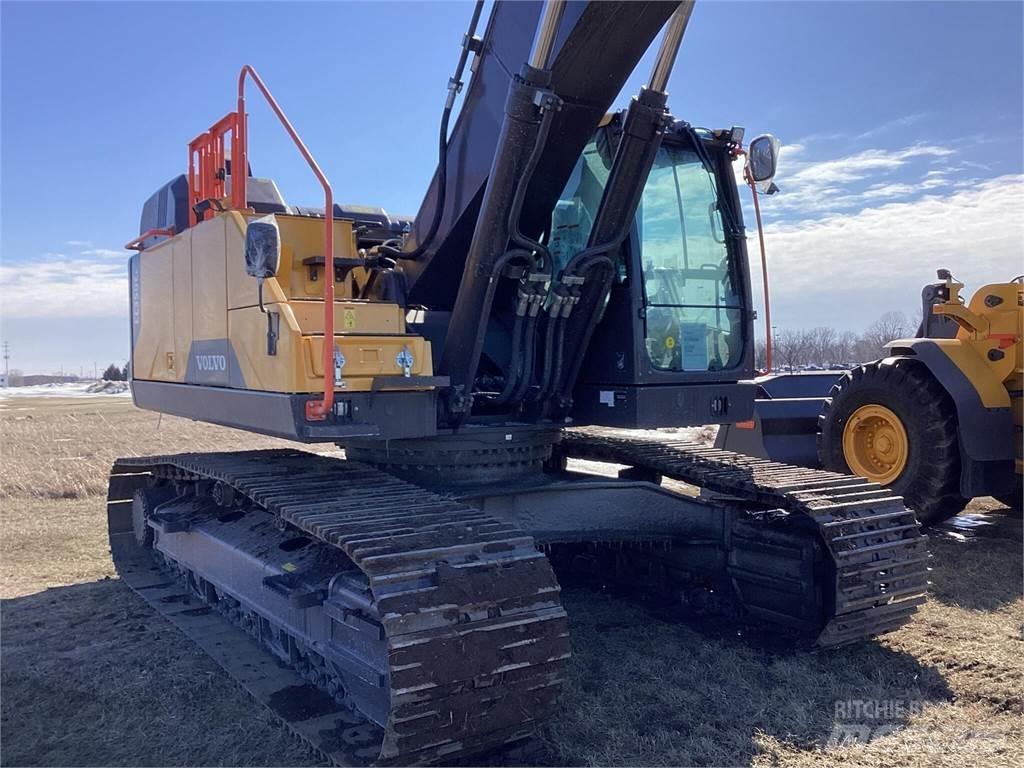 Volvo EC350EL Kāpurķēžu ekskavatori
