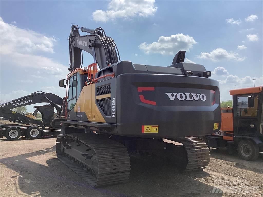 Volvo EC350EL Kāpurķēžu ekskavatori