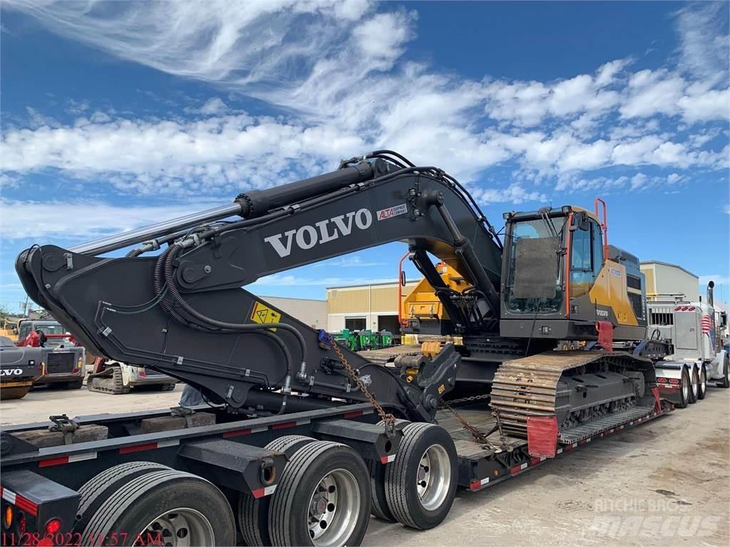 Volvo EC350EL Kāpurķēžu ekskavatori
