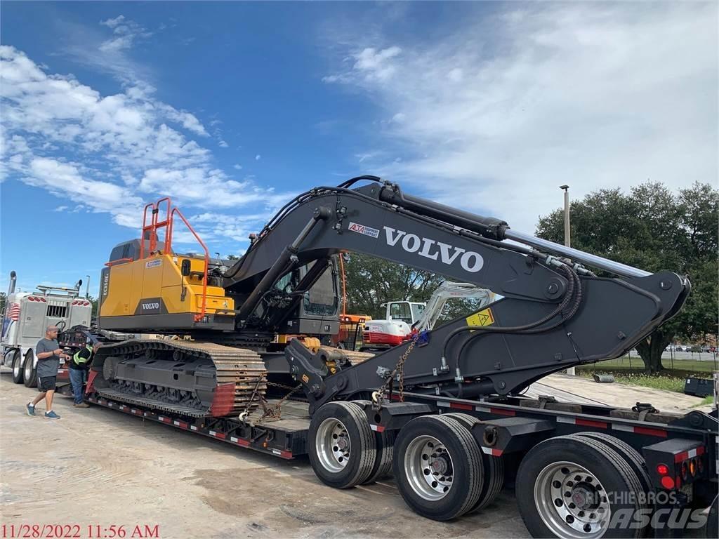 Volvo EC350EL Kāpurķēžu ekskavatori