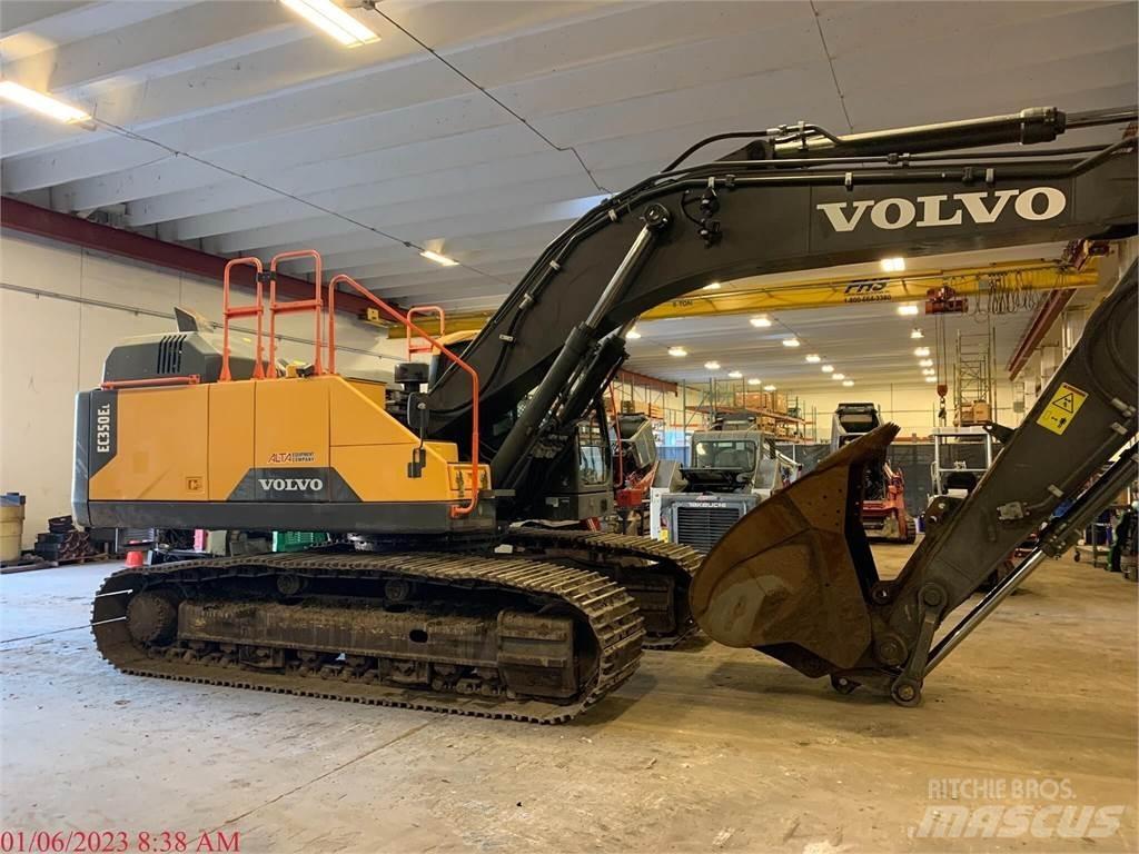 Volvo EC350EL Kāpurķēžu ekskavatori