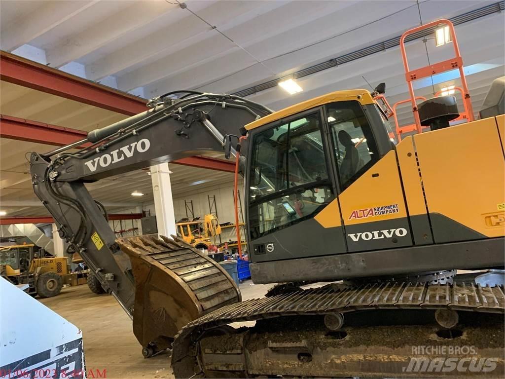 Volvo EC350EL Kāpurķēžu ekskavatori