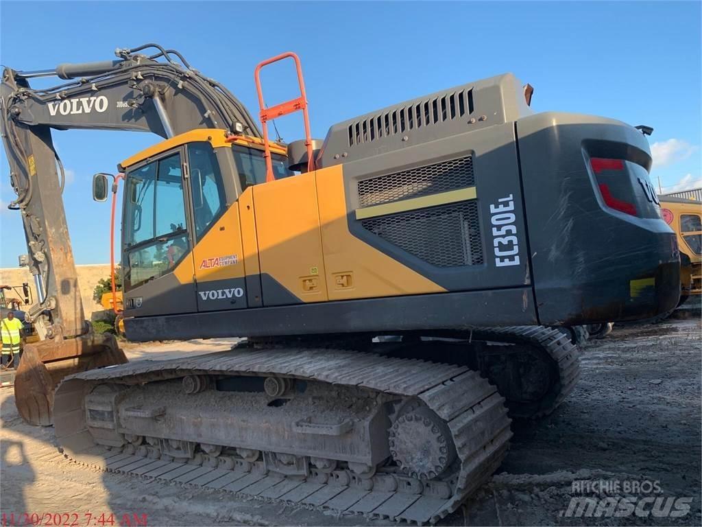 Volvo EC350EL Kāpurķēžu ekskavatori