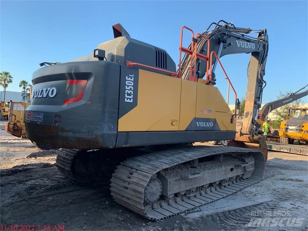 Volvo EC350EL Kāpurķēžu ekskavatori