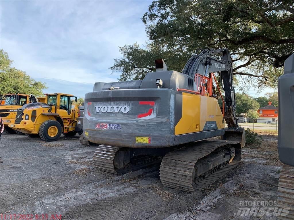 Volvo EC350EL Kāpurķēžu ekskavatori