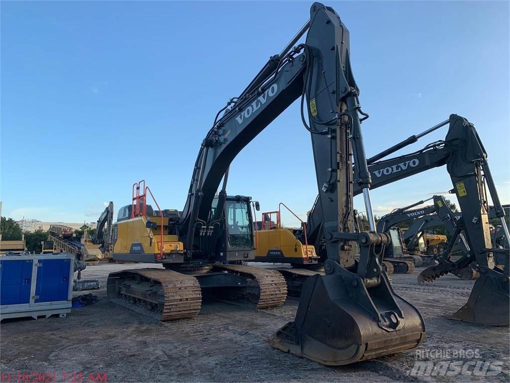 Volvo EC350EL Kāpurķēžu ekskavatori