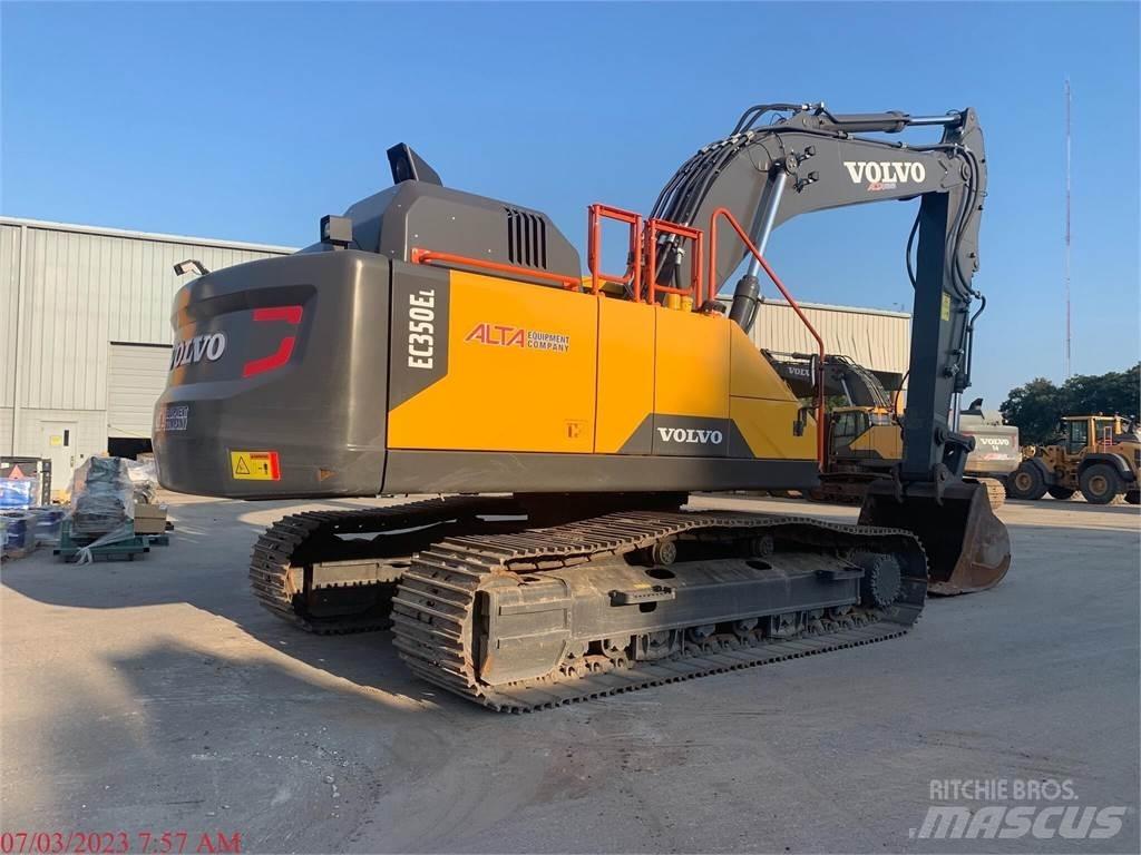Volvo EC350EL Kāpurķēžu ekskavatori