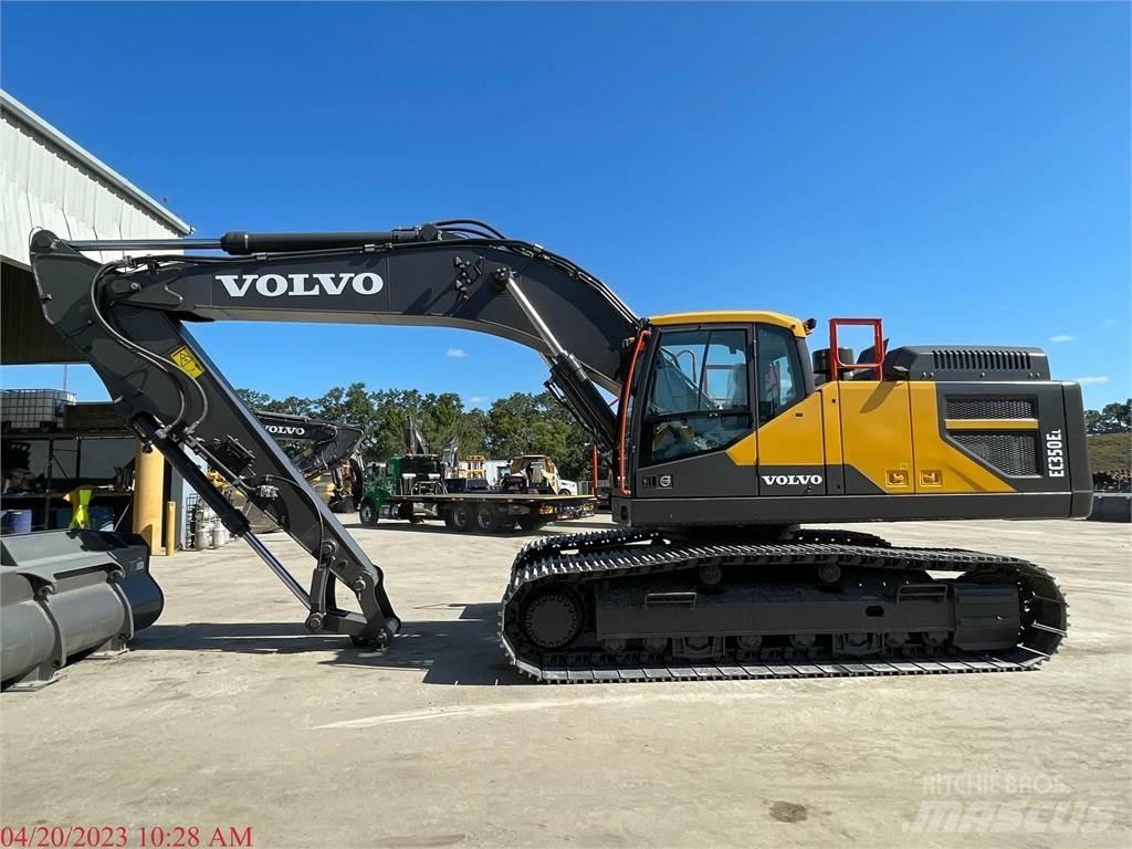 Volvo EC350EL Kāpurķēžu ekskavatori