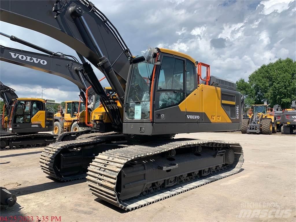 Volvo EC350EL Kāpurķēžu ekskavatori
