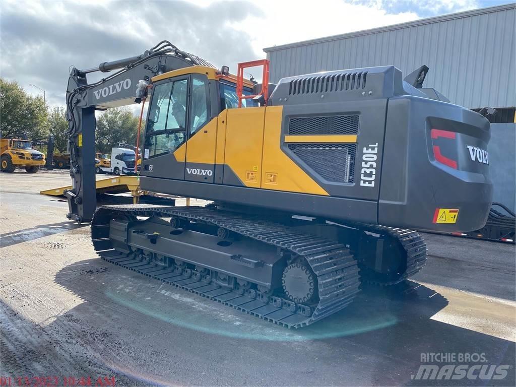 Volvo EC350EL Kāpurķēžu ekskavatori