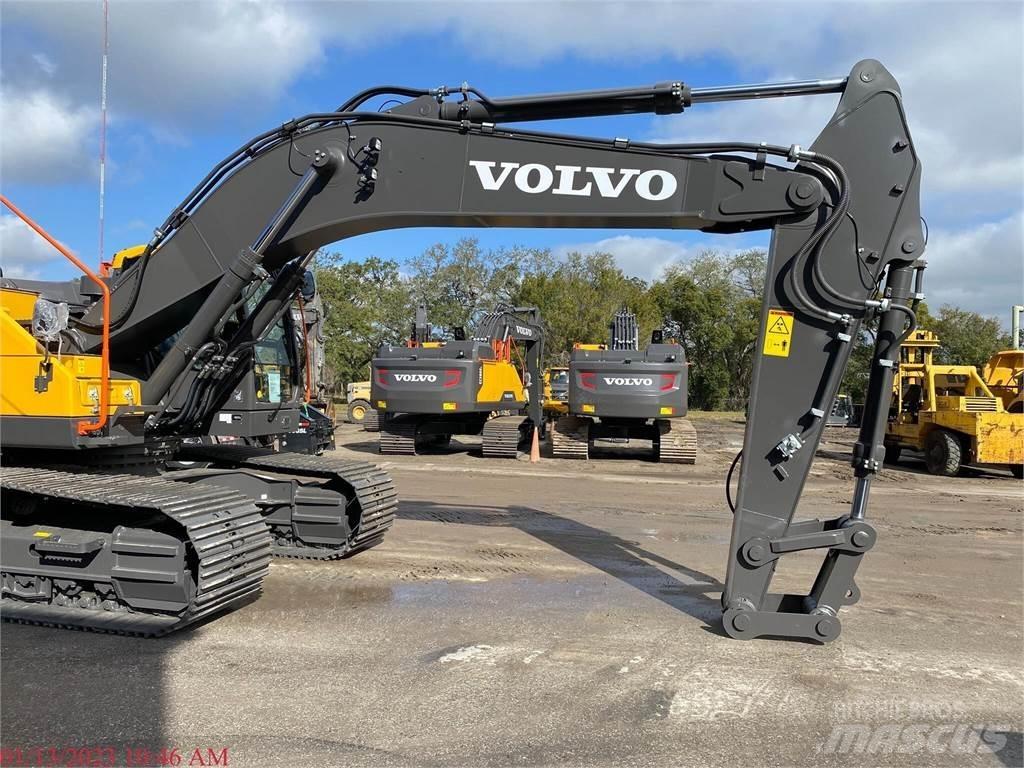 Volvo EC350EL Kāpurķēžu ekskavatori