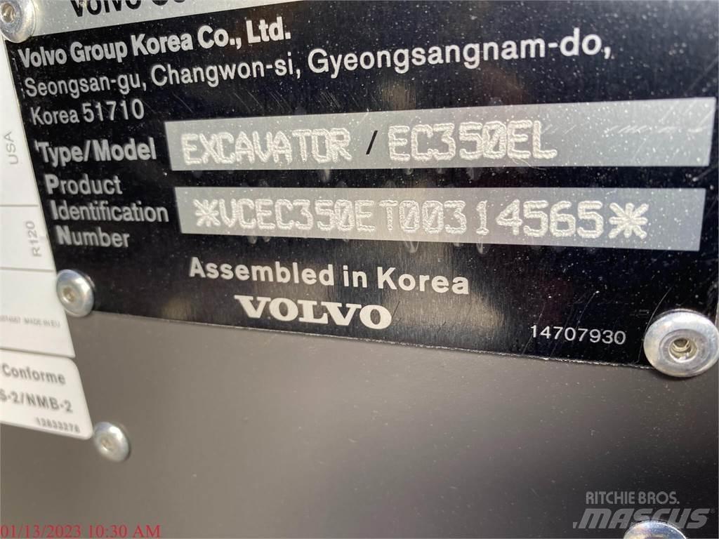 Volvo EC350EL Kāpurķēžu ekskavatori
